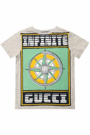 Logo t-shirt, zdjęcie 1 Logo t-shirt od Gucci Kids